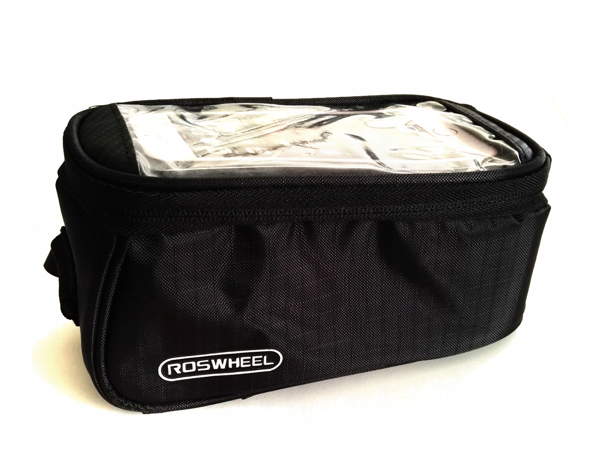 SASZETKA ROWEROWA ZAMYKANA NA KIEROWNICĘ ROWERU