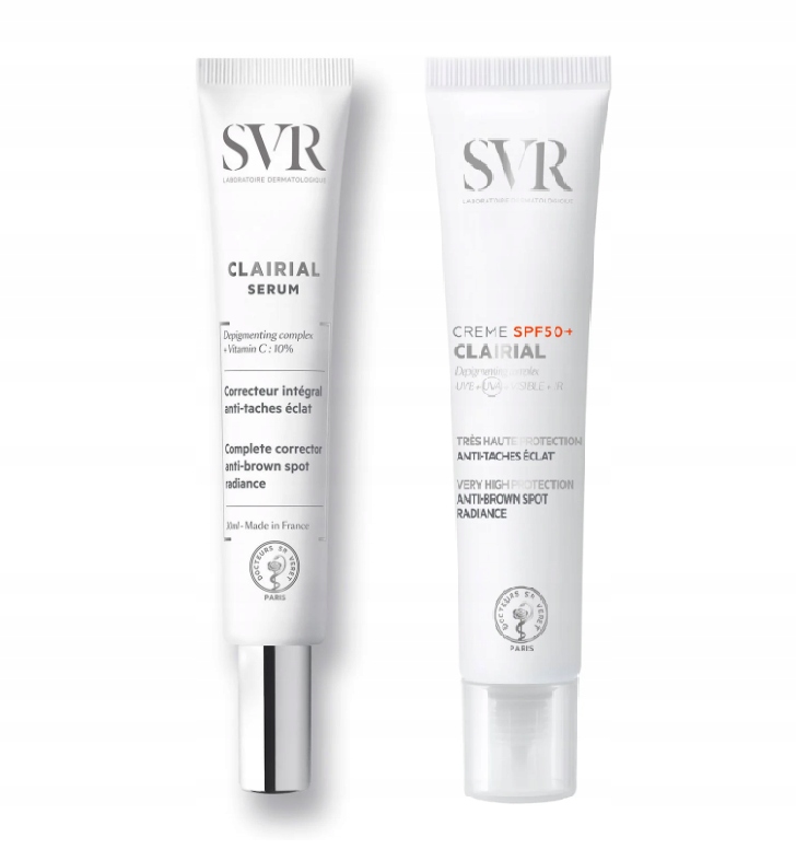 

Svr Clairial serum 30 ml krem Spf 50+ 40 ml