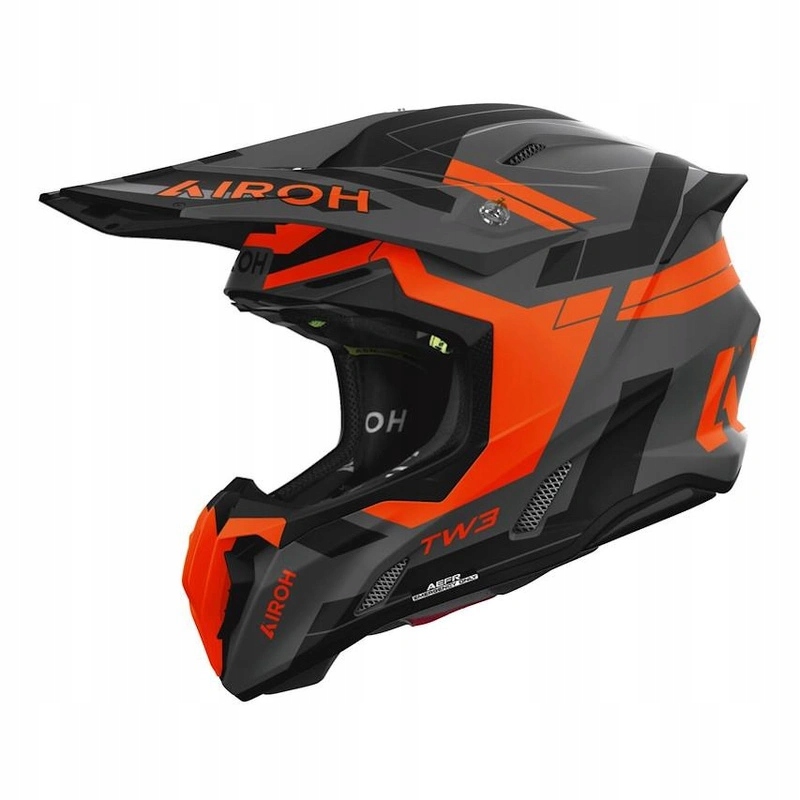 Helma Airoh Twist 3 Dynasty Orange Matt sivá oranžová fluo Darčeky