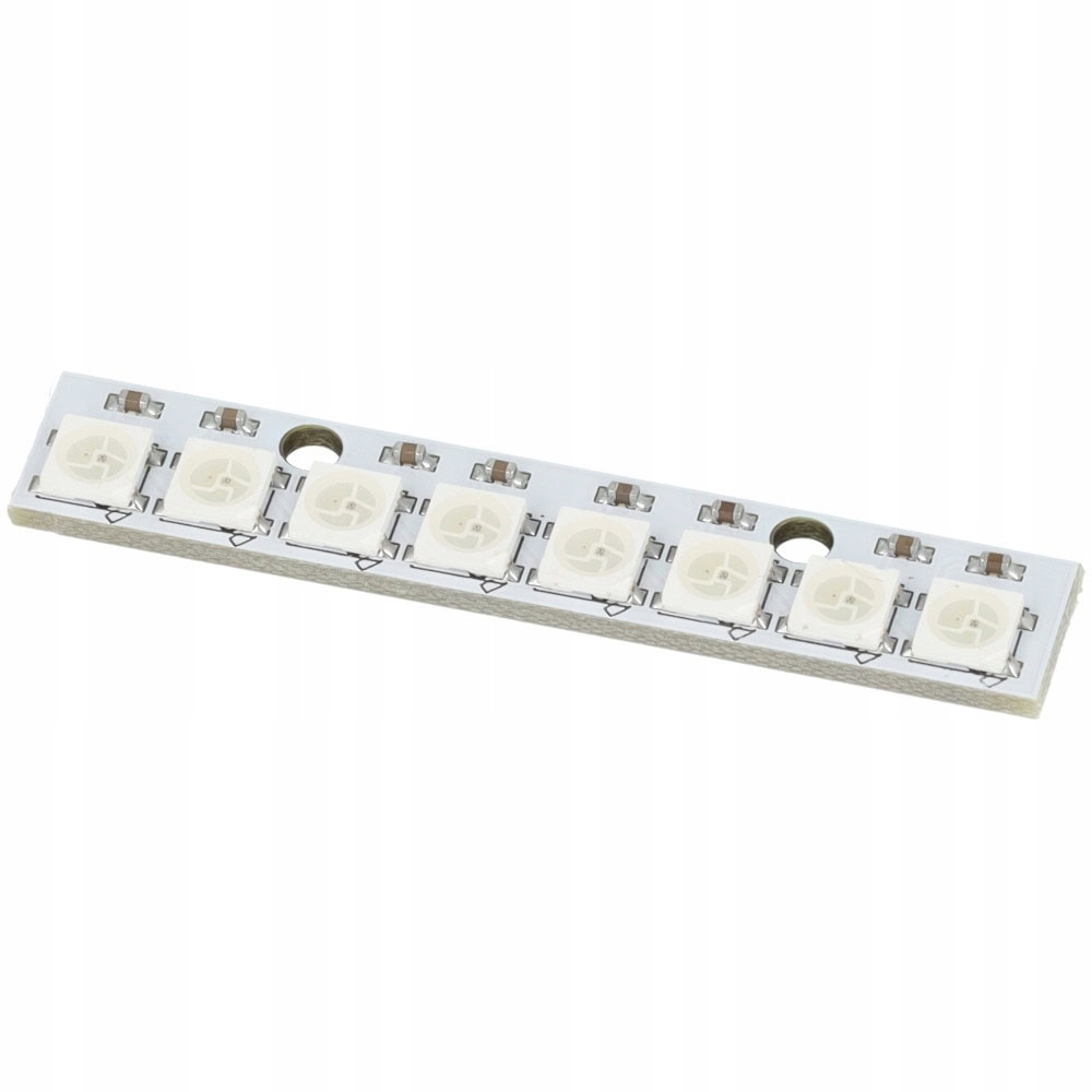 Sterownik MSALAMON Listwa 8 diod adresowalnych LED RGB WS2812 5V