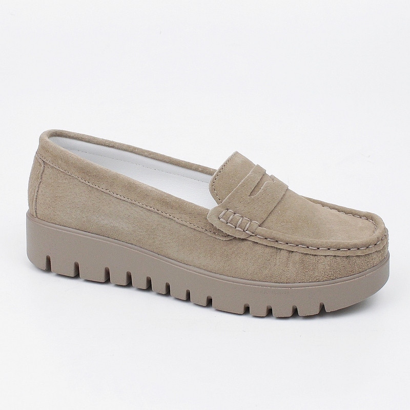 Filippo DP6045 Béžové Mokasíny Kůže vel. 37