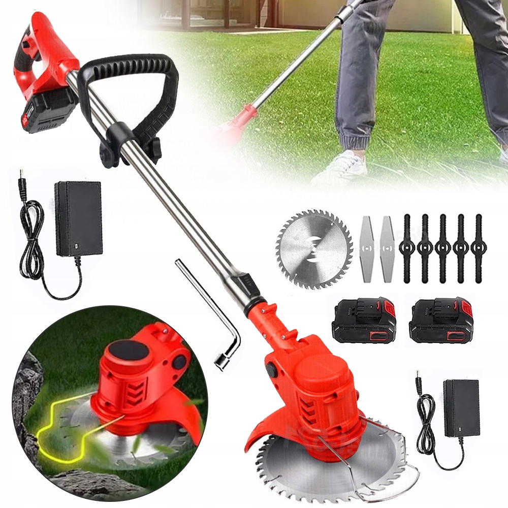 21V Vyžínač Na Trávy, Okrajový Vyžínač Trávníku, Teleskopická Rukojeť