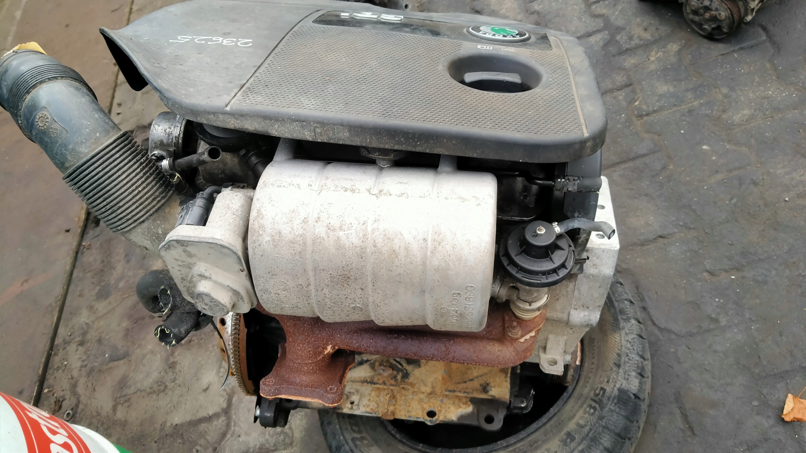 Skoda Fabia and 1,9SDI 48KW 65KM engine ASY