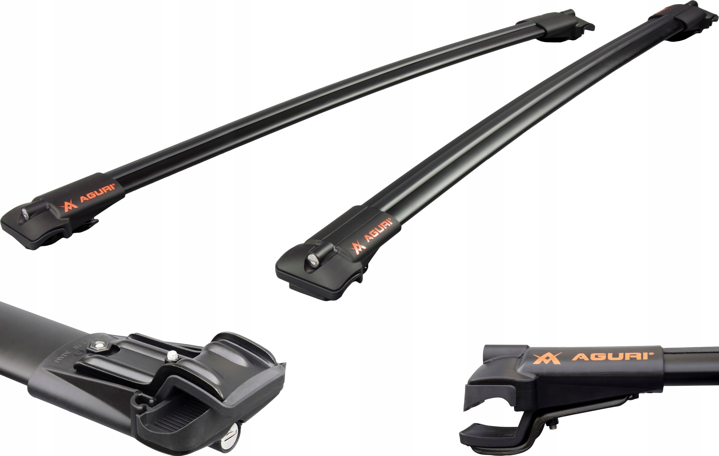 Багажник на крышу Aguri Prestige II P4 черный