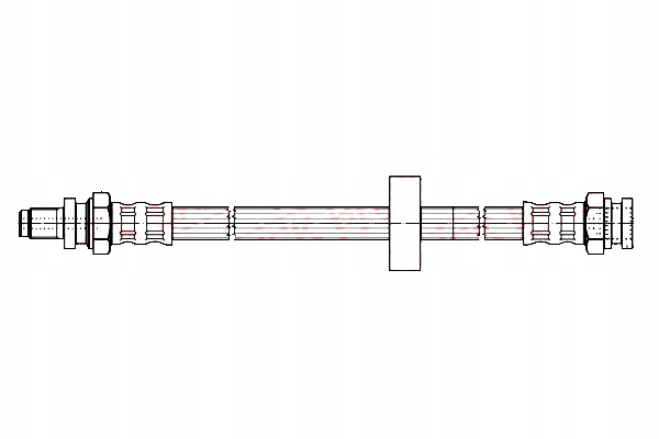 BRAKE 32.120 тормозной шланг