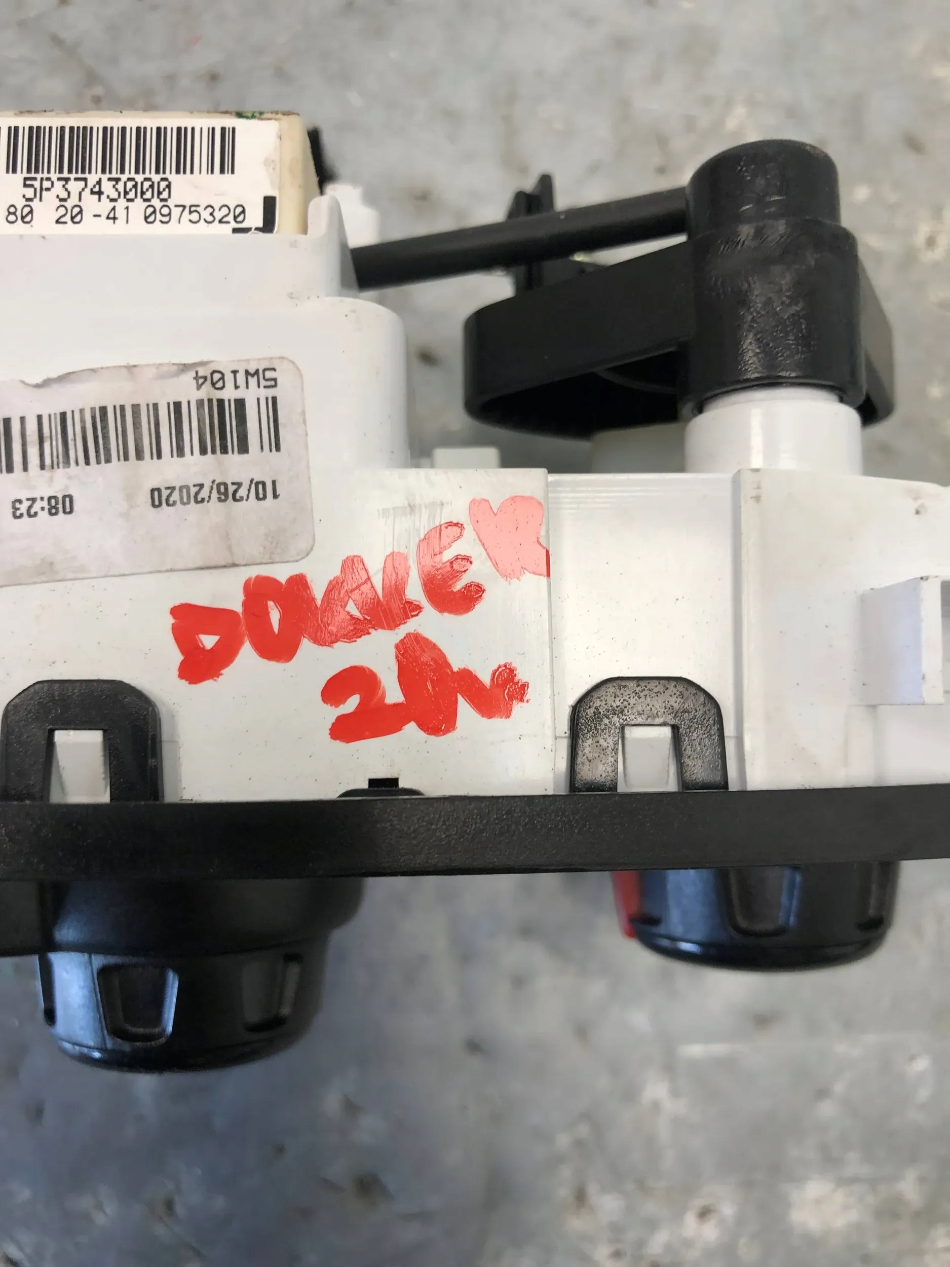 COMANDI CLIMA DACIA DOKKER 5P3743000