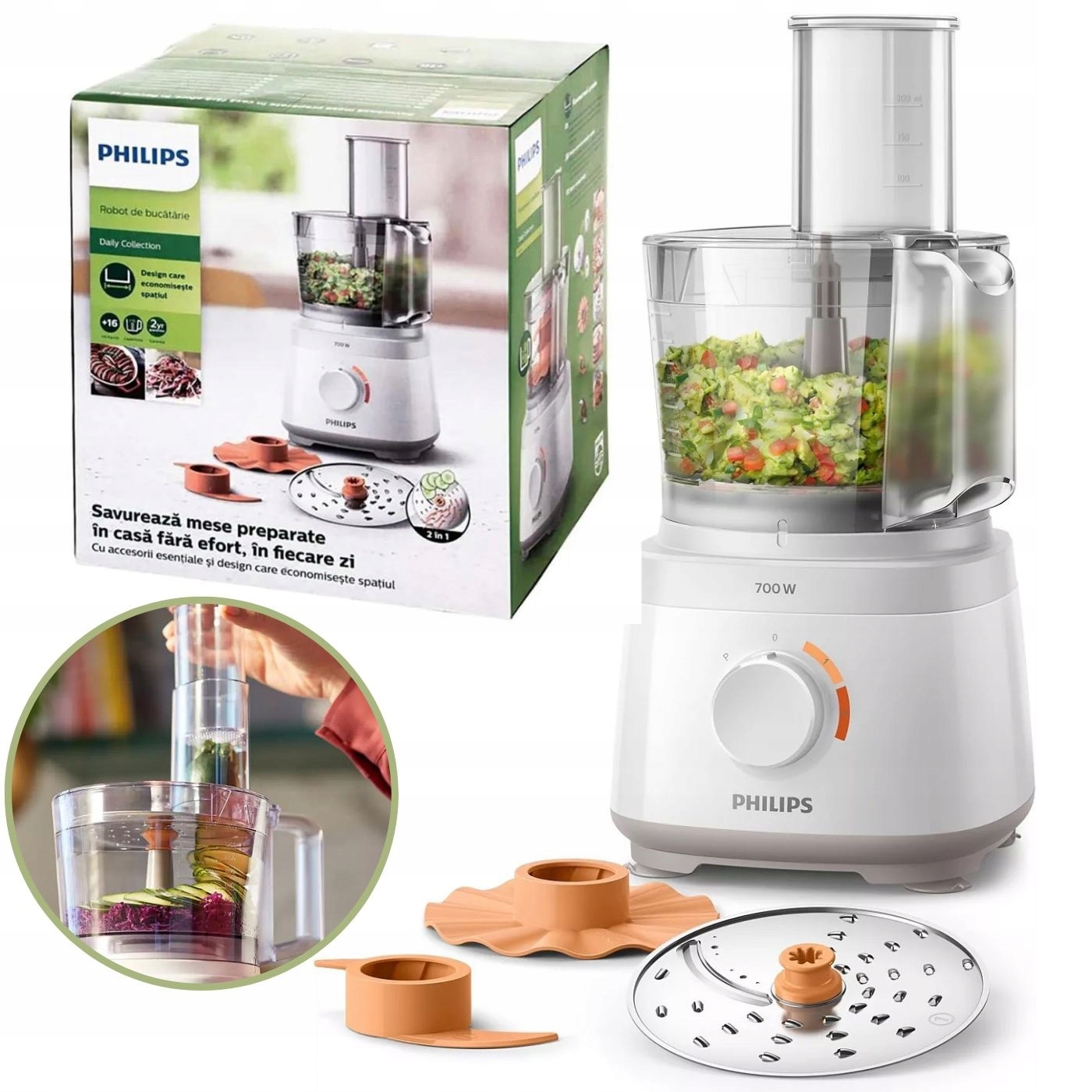 Multifunkční kuchyňský robot 700 W Philips HR7310/00