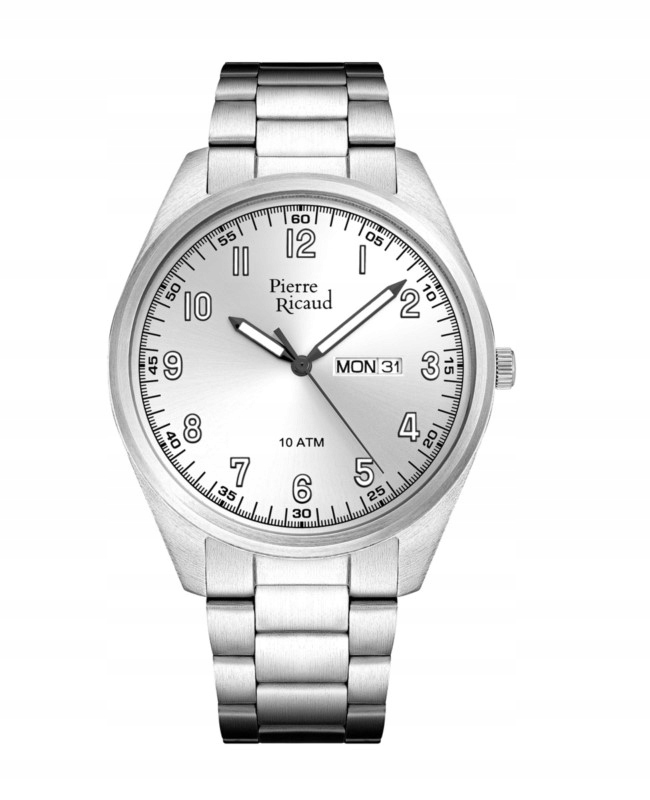 Nové Originální Pánské Hodinky Pierre Ricaud P6053.5123Q na náramku s datem