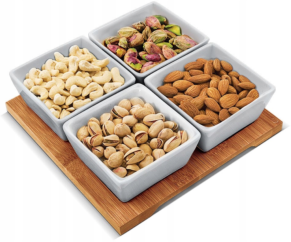 

Zestaw 4szt Miseczek Dipów Orzeszków Sosów LT9018