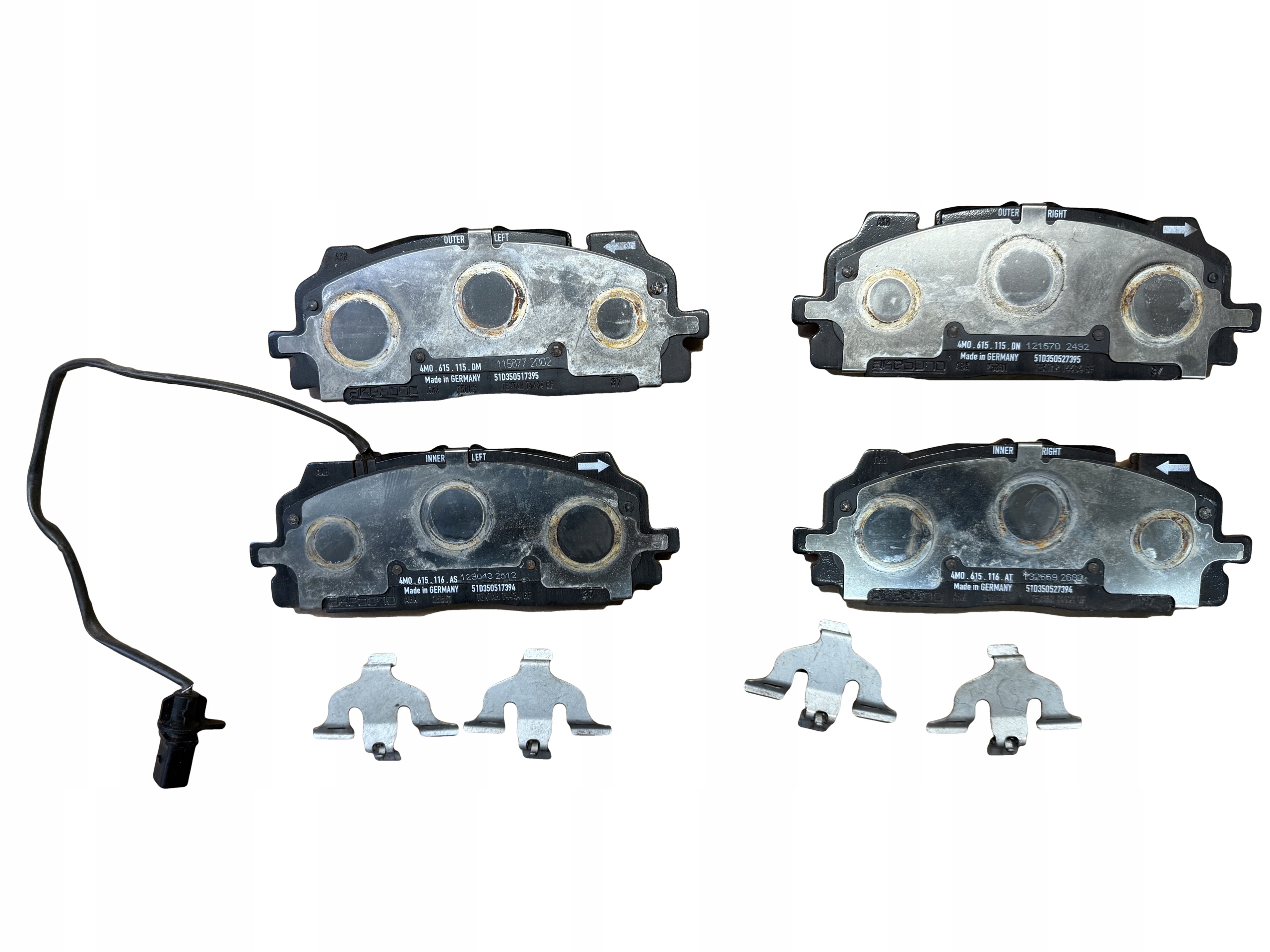 AUDI A8 4N D5 discs brake front 4M0615301Q