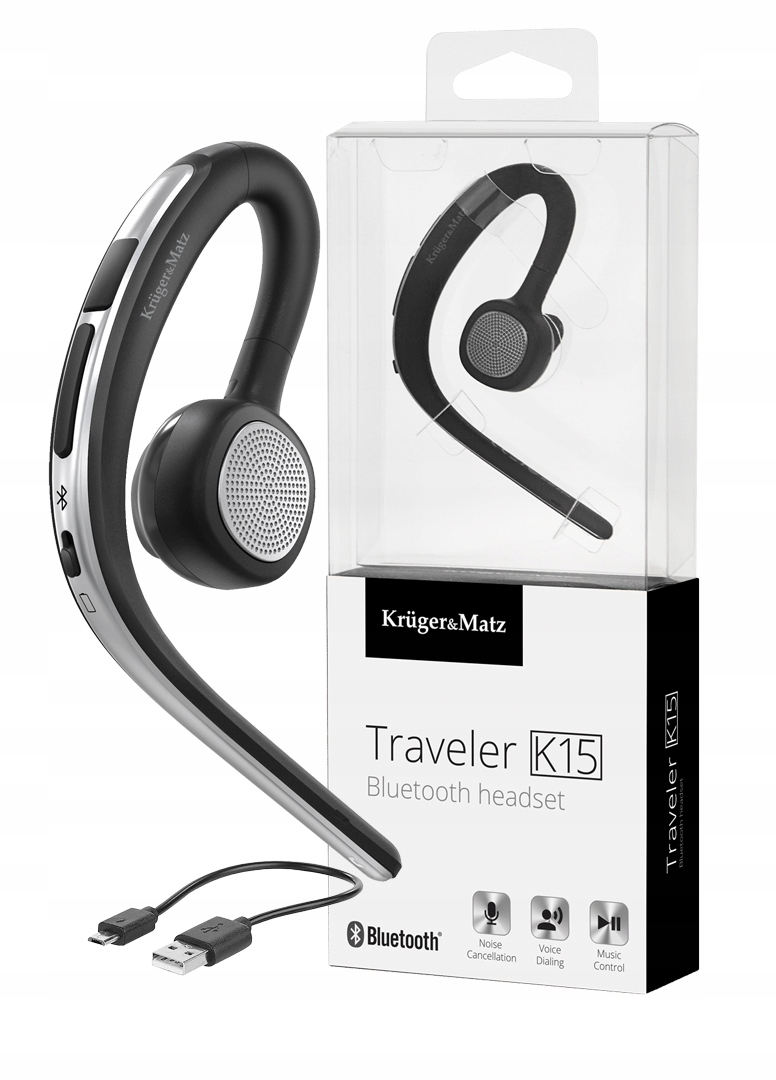 

Słuchawka Bluetooth K&m Traveler K15 Hd Voice