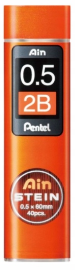 

Grafity ołówkowe Pentel AinStein 0,5 2B 40SZT XL