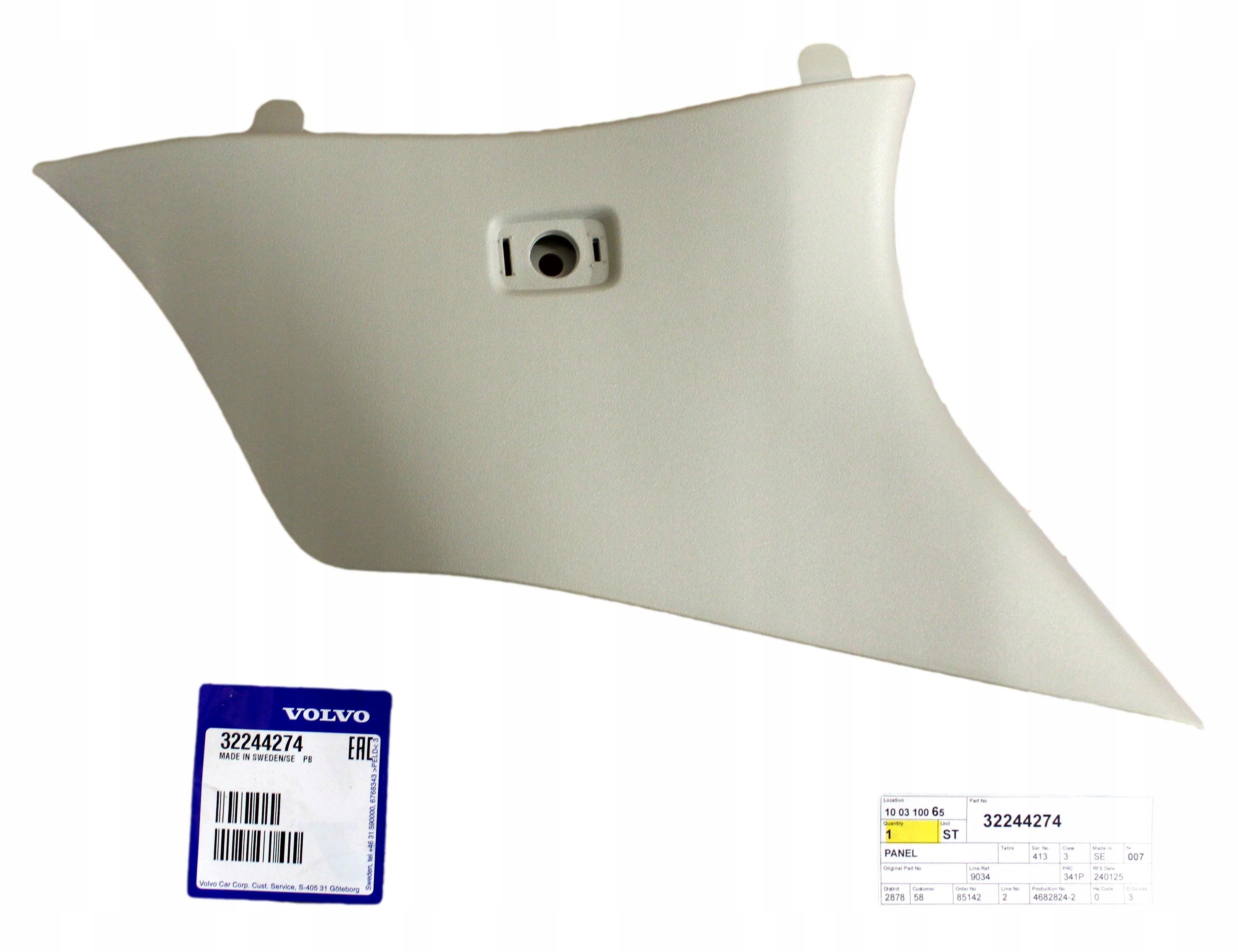 Volvo XC90 II pravý zadní sloupek D, vnitřní obložení, čalounění Oe