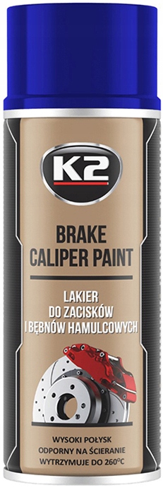 

K2 Lakier 400ML Niebieski Do Zacisków Hamulcowych