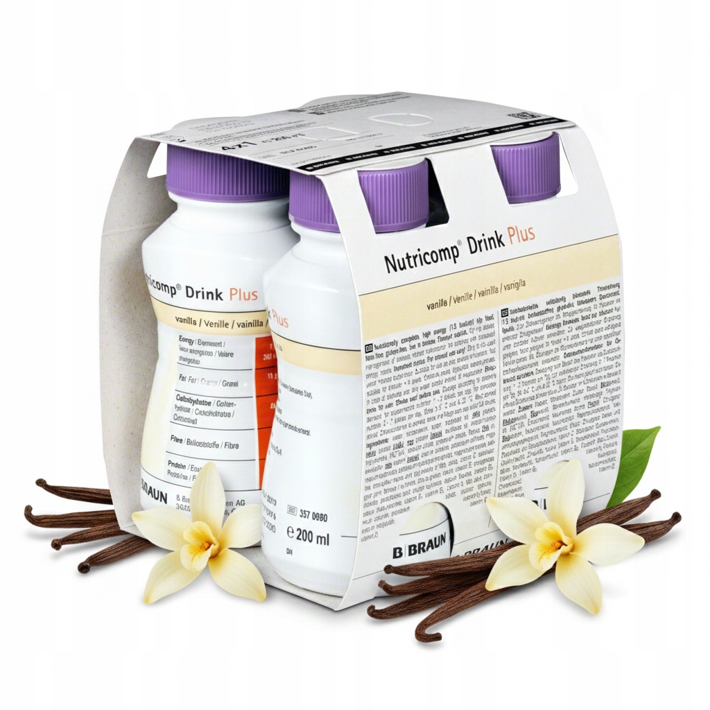 Nutricomp Drink Plus MIX smaków 24 x 200 ml inpost