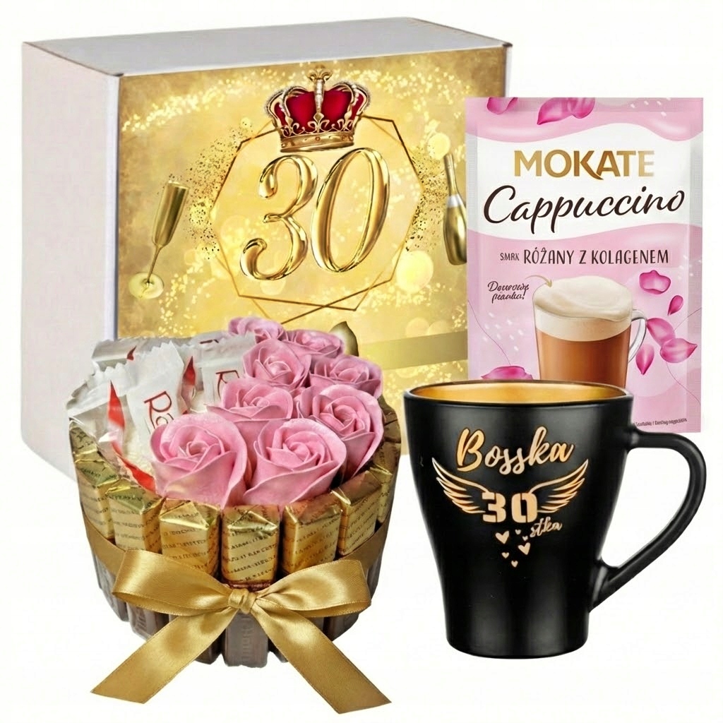 na 30 Urodziny Dla Kobiety Zestaw Prezentowy