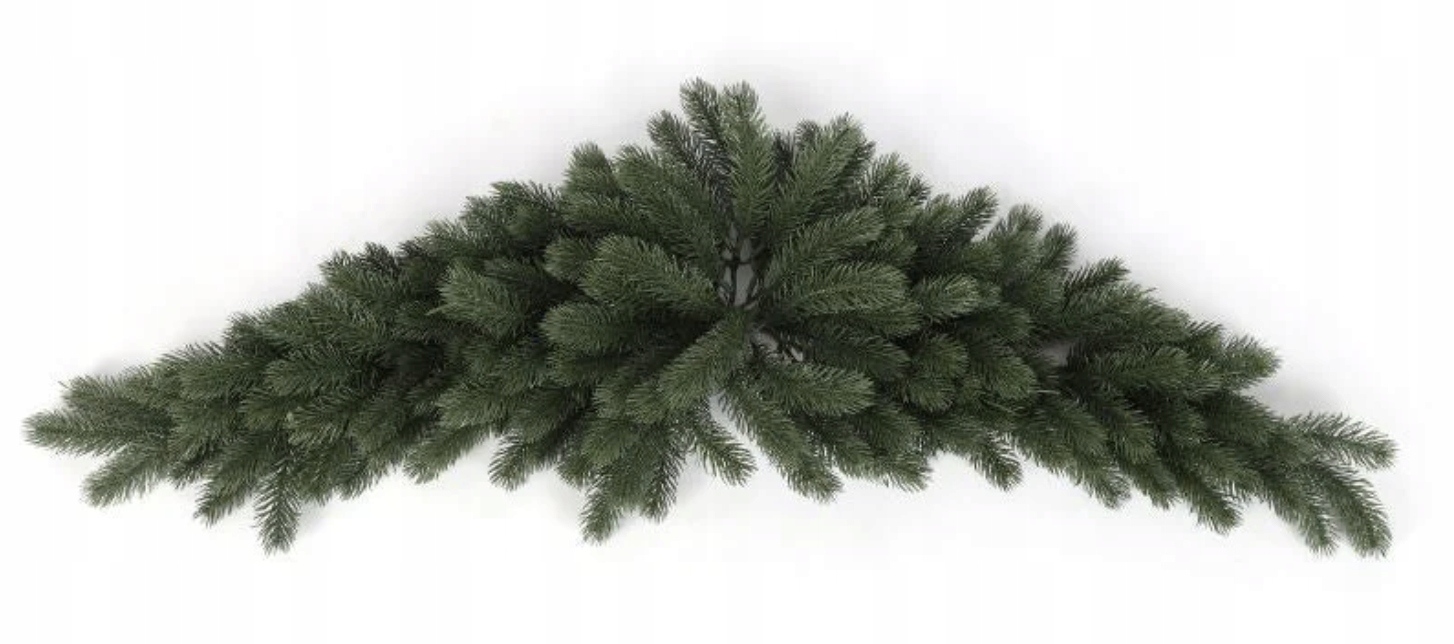 Girlanda ze sztucznej choinki nad drzwi Zielona 100 cm Salcar