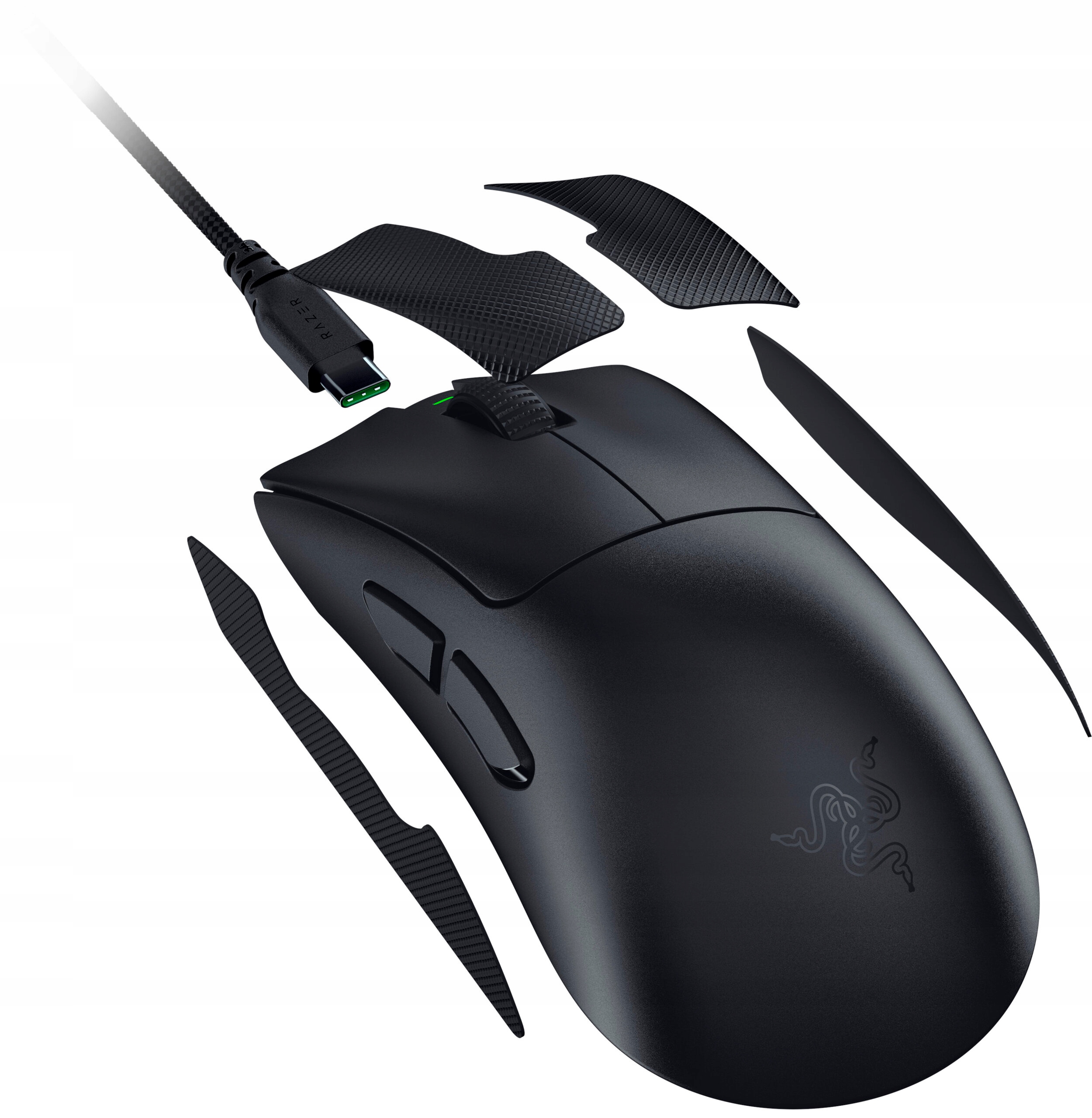Razer Mysz Gamingowa DeathAdder V4 Pro, Czarna — 11