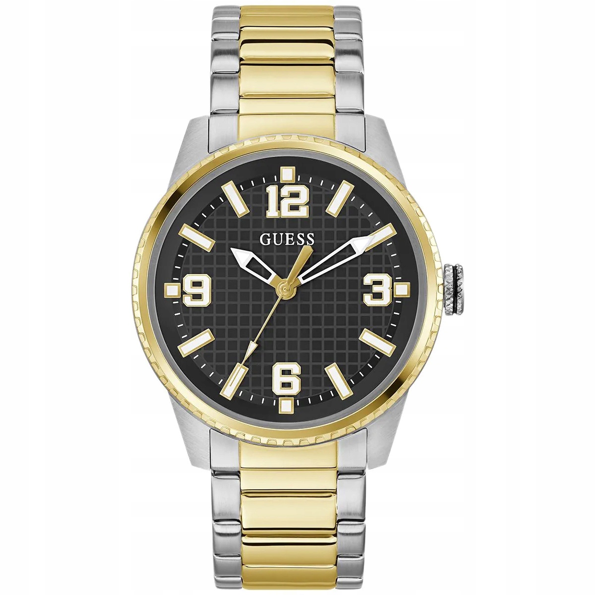 Pánské Hodinky Guess GW0889G2 stříbrné