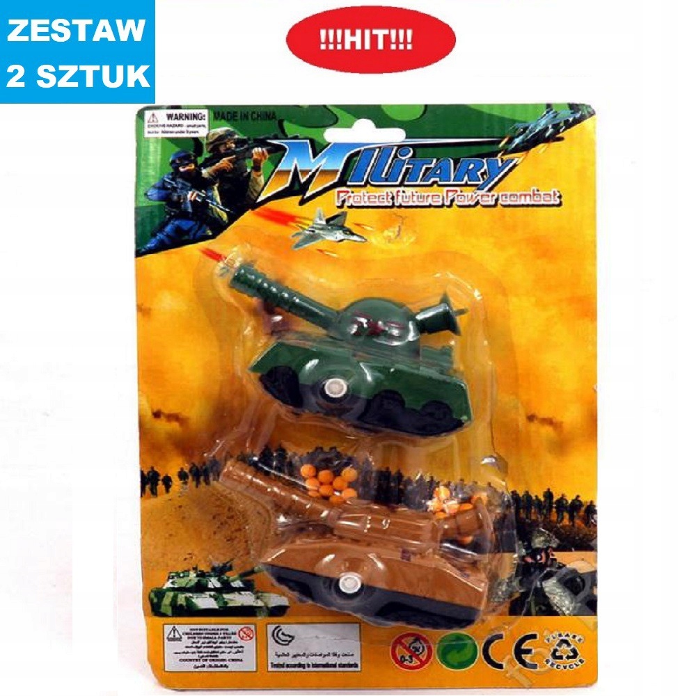 STRZELAJĄCE CZOŁGI - 2 szt