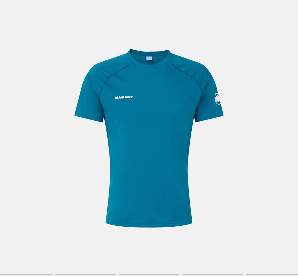 T-shirt męski Mammut Ducan Fl T-shirt Men zielony L