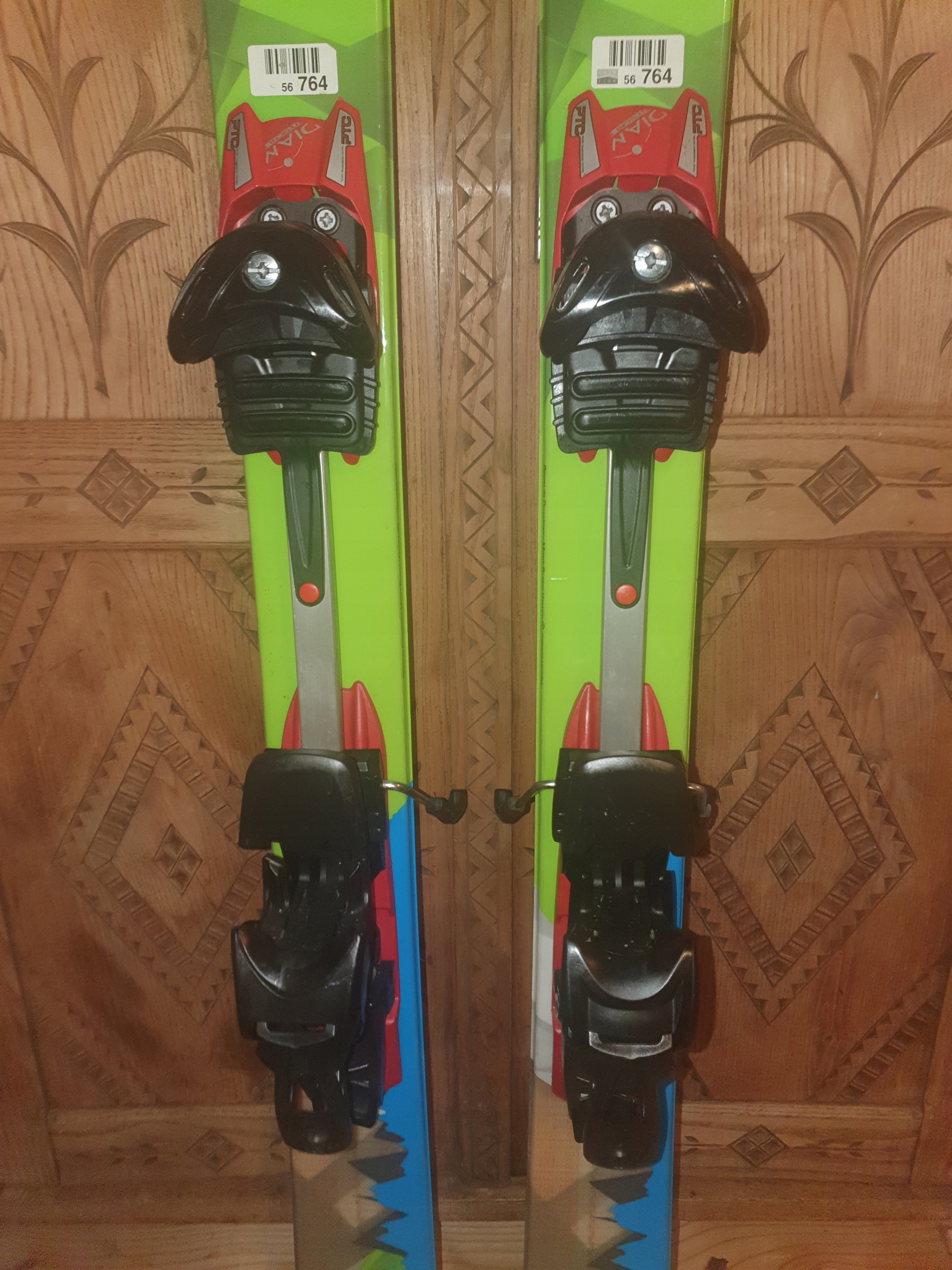 DYNASTAR CHAM ALTI 83 Z WIĄZANIAMI DIAMIR FREERIDE 12 rozmiar S Kolor dominujący odcienie zieleni