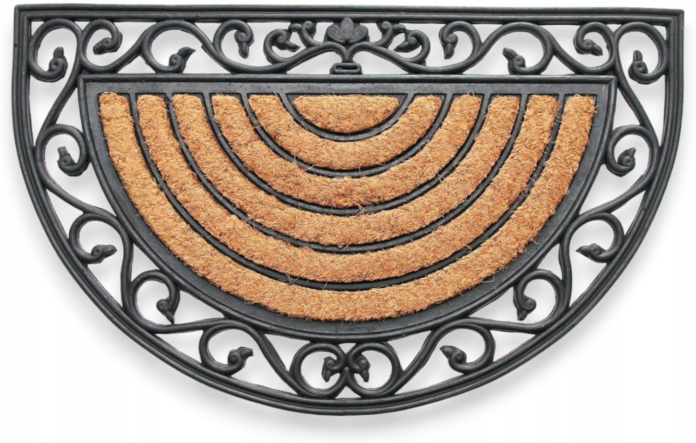 WYCIERACZKA WEJŚCIOWA 45x75 DO BUTÓW POD DRZWI GUMOWA ZEWNĘTRZNA GRUBA MATA