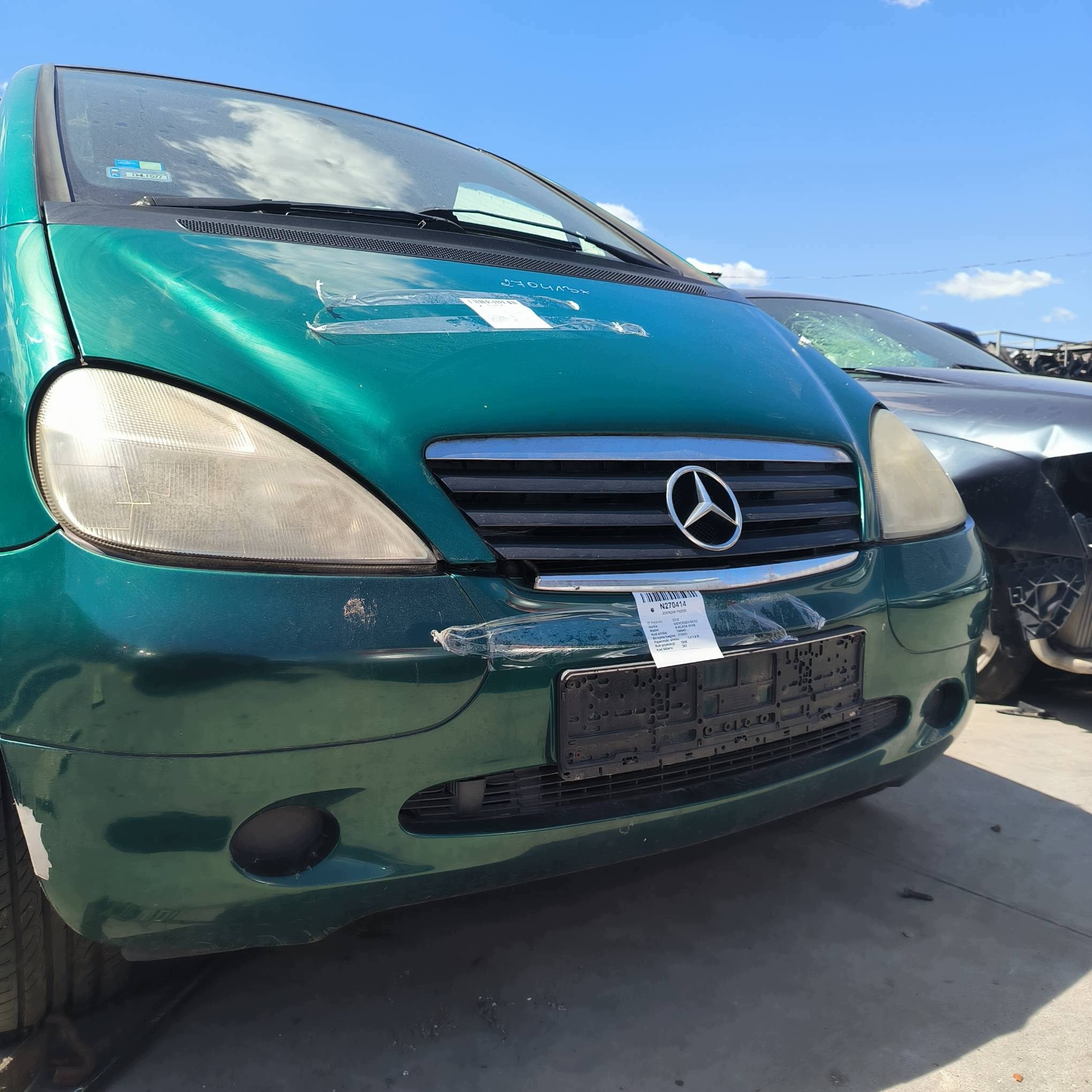 bumper front 282 MERCEDES-BENZ A-KLASA W168