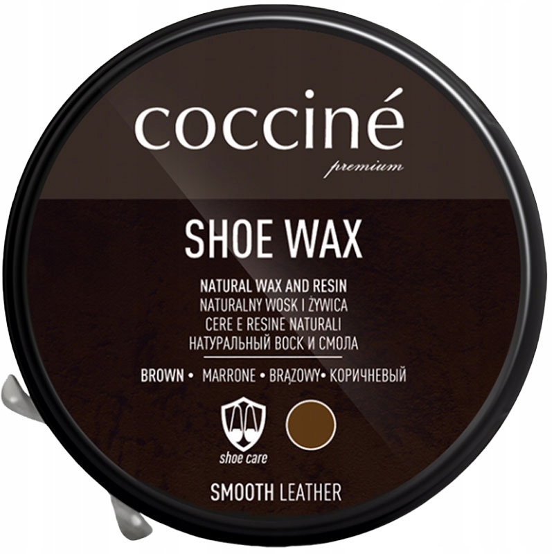 

Pasta do butów Coccine Shoe Wax 40 g brązowy