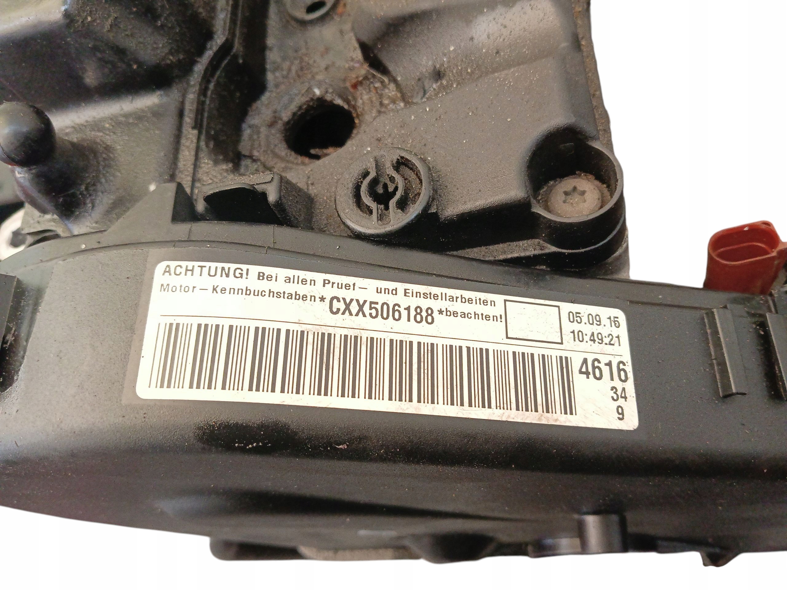 engine pillar VW GOLF VII 1.6 TDI 110KM 81kW CXXB 228 TYS