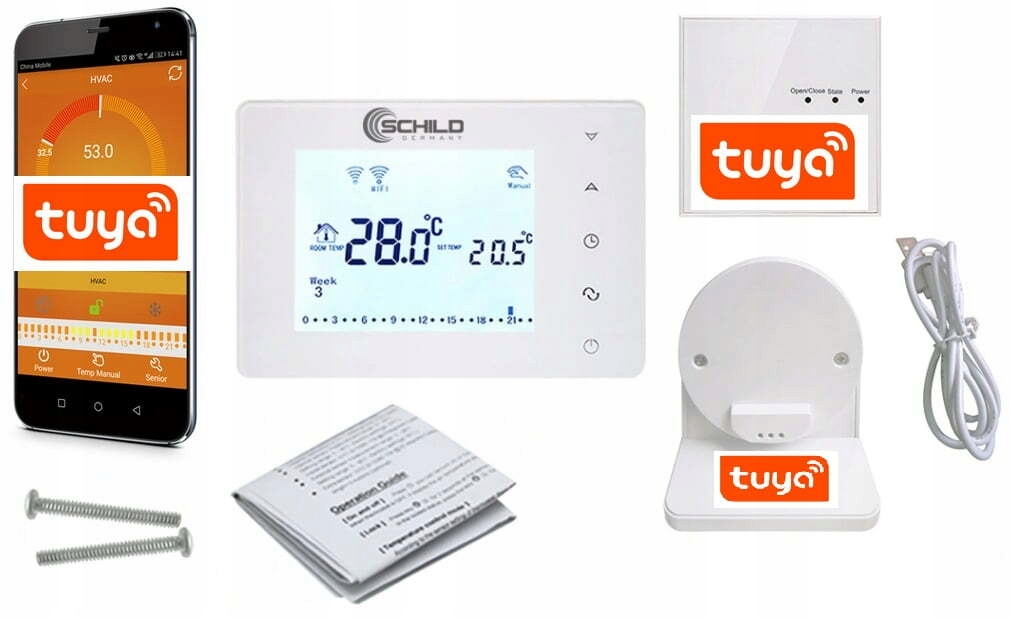 Bezdrátový regulátor teploty WiFi termostat