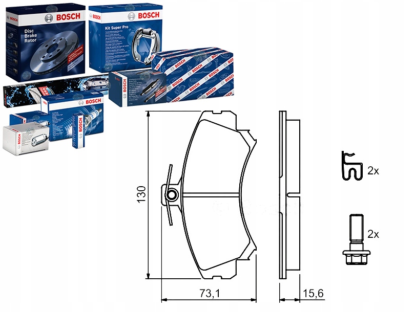 Brzdové Destičky Volvo Přední S40 V40 1,6-2,0 95-97 Asistent Kolize #34