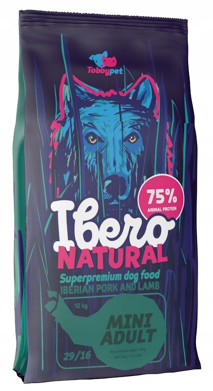 Ibero Natural Dog Mini 12kg Adult