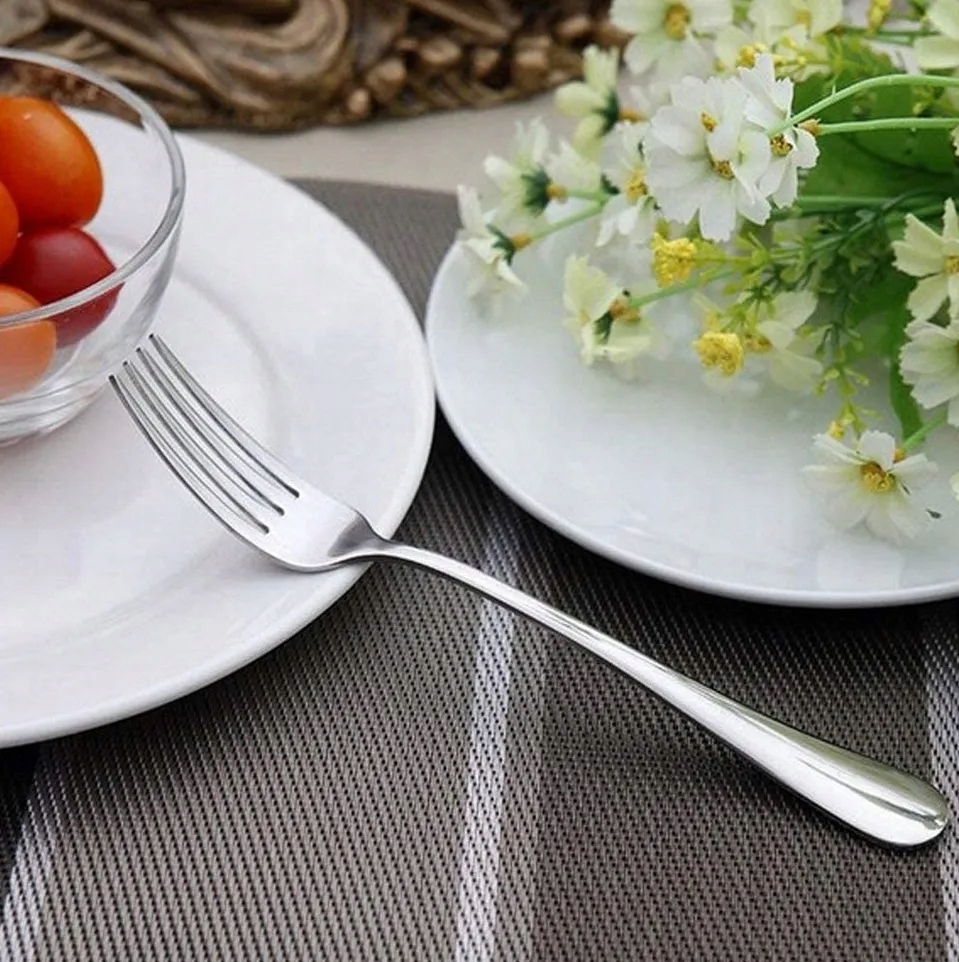 WIDELEC WIDELCE STOŁOWE SZTUĆCE GŁADKIE PREMIUM 6x Kod producenta WIDELCE OBIADOWE GŁADKIE ZESTAW 6 SZTUK