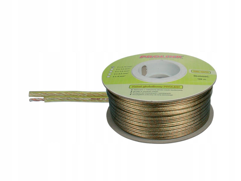 

Przewód głośnikowy Prolink Hq Ofc 2x1,5mm