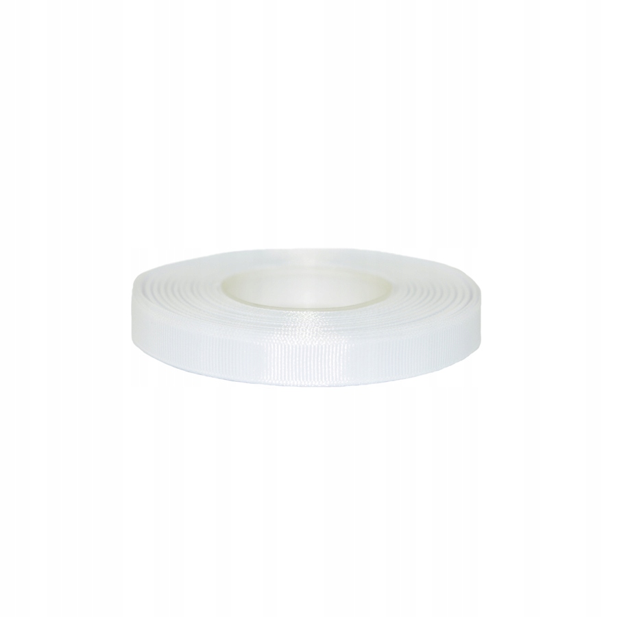 Tasiemka wstążka Rypsowa Ryps 19mm x 22mb 1407 Biała