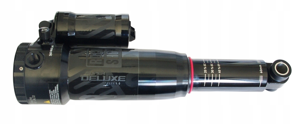 Damper Rock Shox Deluxe Select+ Rt 205mm x 60mm Trunnion 205x60 Opis