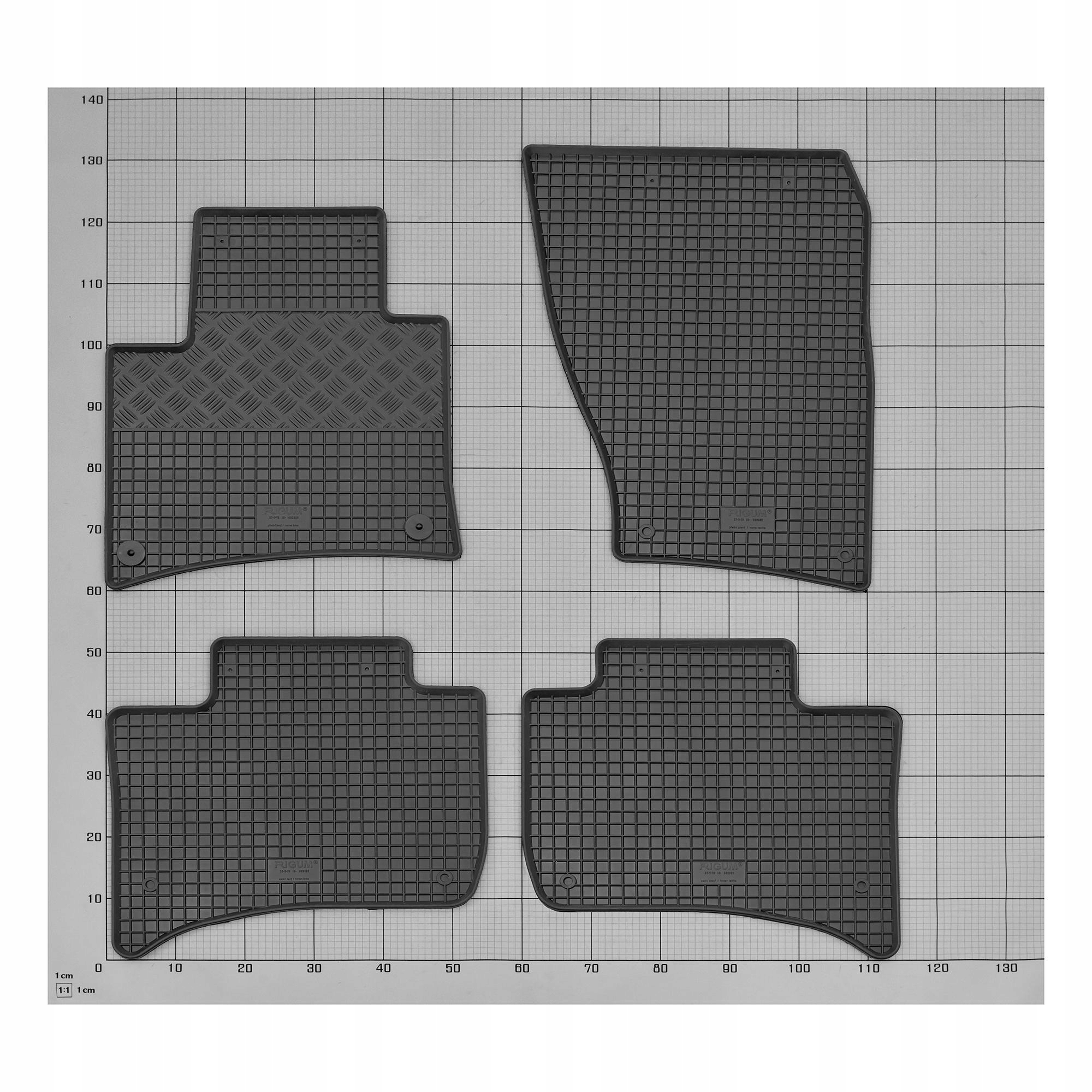 Zestaw dywaników do VW Touareg od 2002 do 2010 Producent Rigum