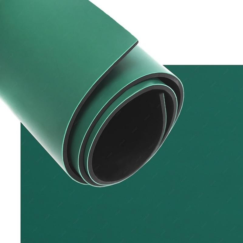 Zielona Mata Antystatyczna Esd Chropowata 80 x 120 x 0,18 cm