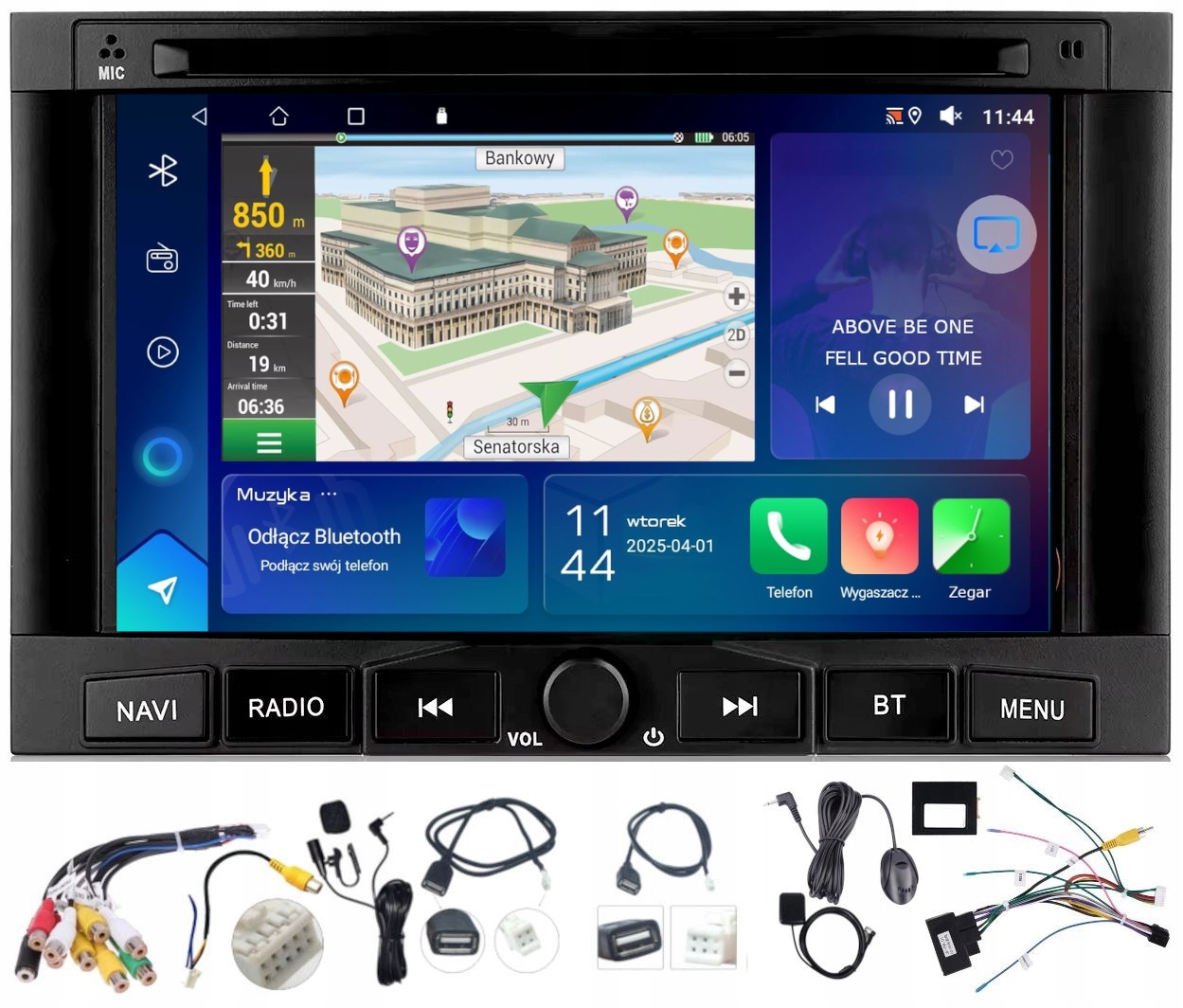 Rádio Navigácia Gps Peugeot 207 2006-2012 2GB 64GB Wifi Bt Carplay