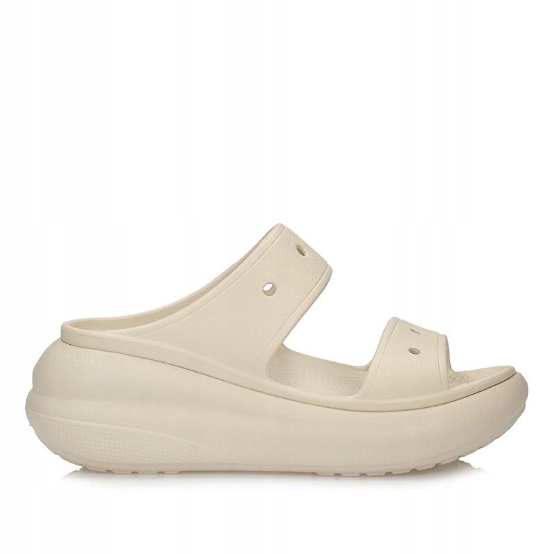 Dámské pohodlné nazouváky Crocs Classic Crush Sandal 207670 Bone