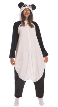 Kostým medvídek panda kigurumi pyžamo medvěd L