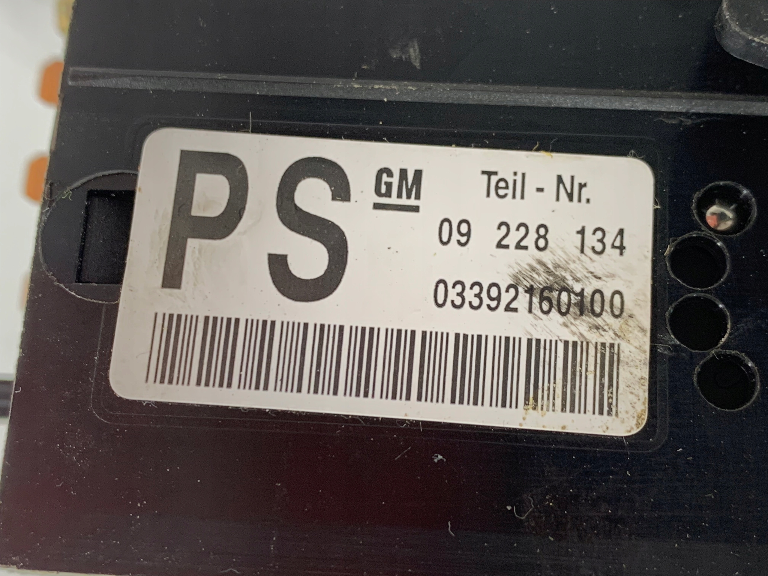 OPEL VECTRA B interruttore comando luci 09228134