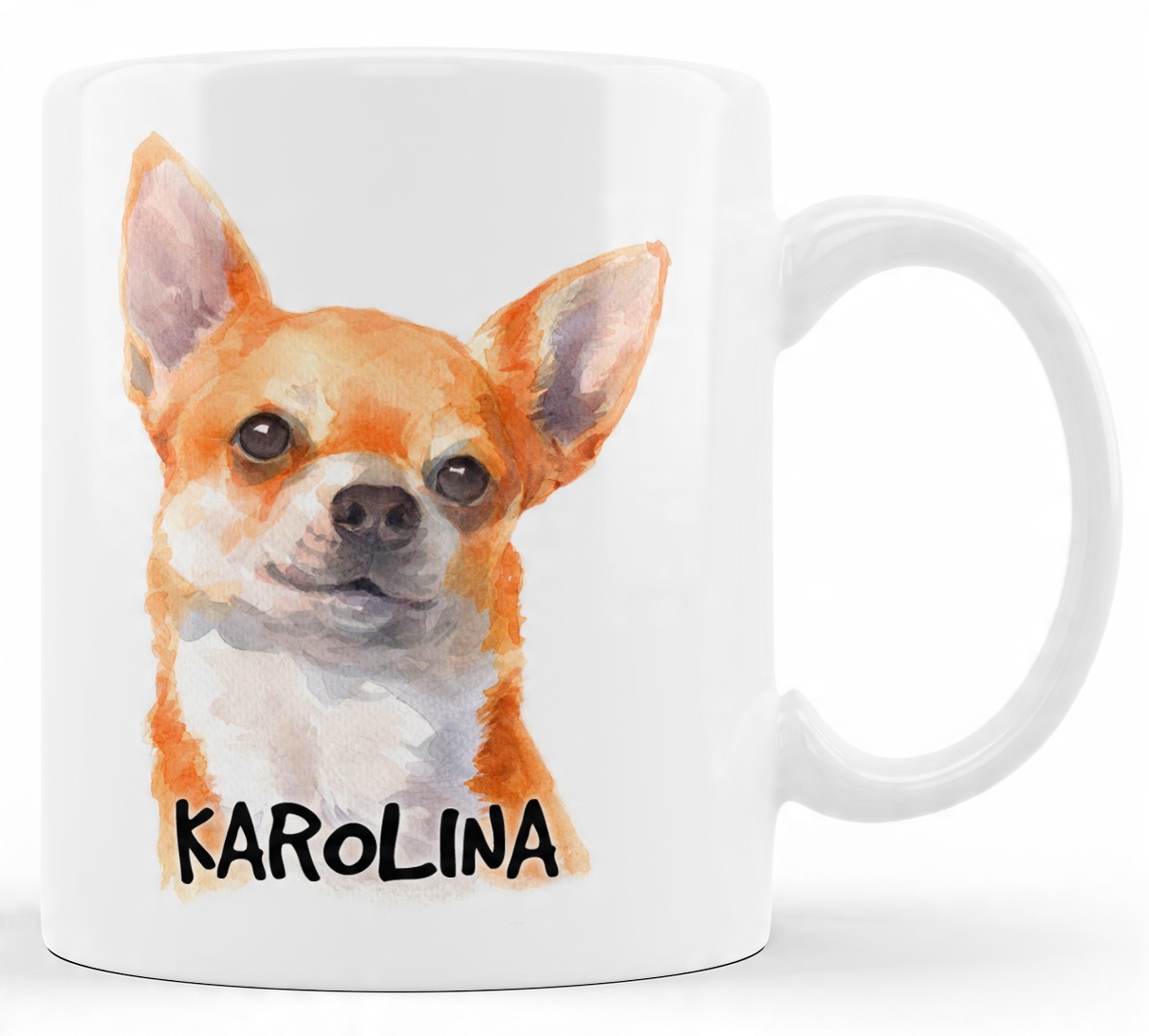 

Kubek mały pies Chihuahua Twoim z imieniem