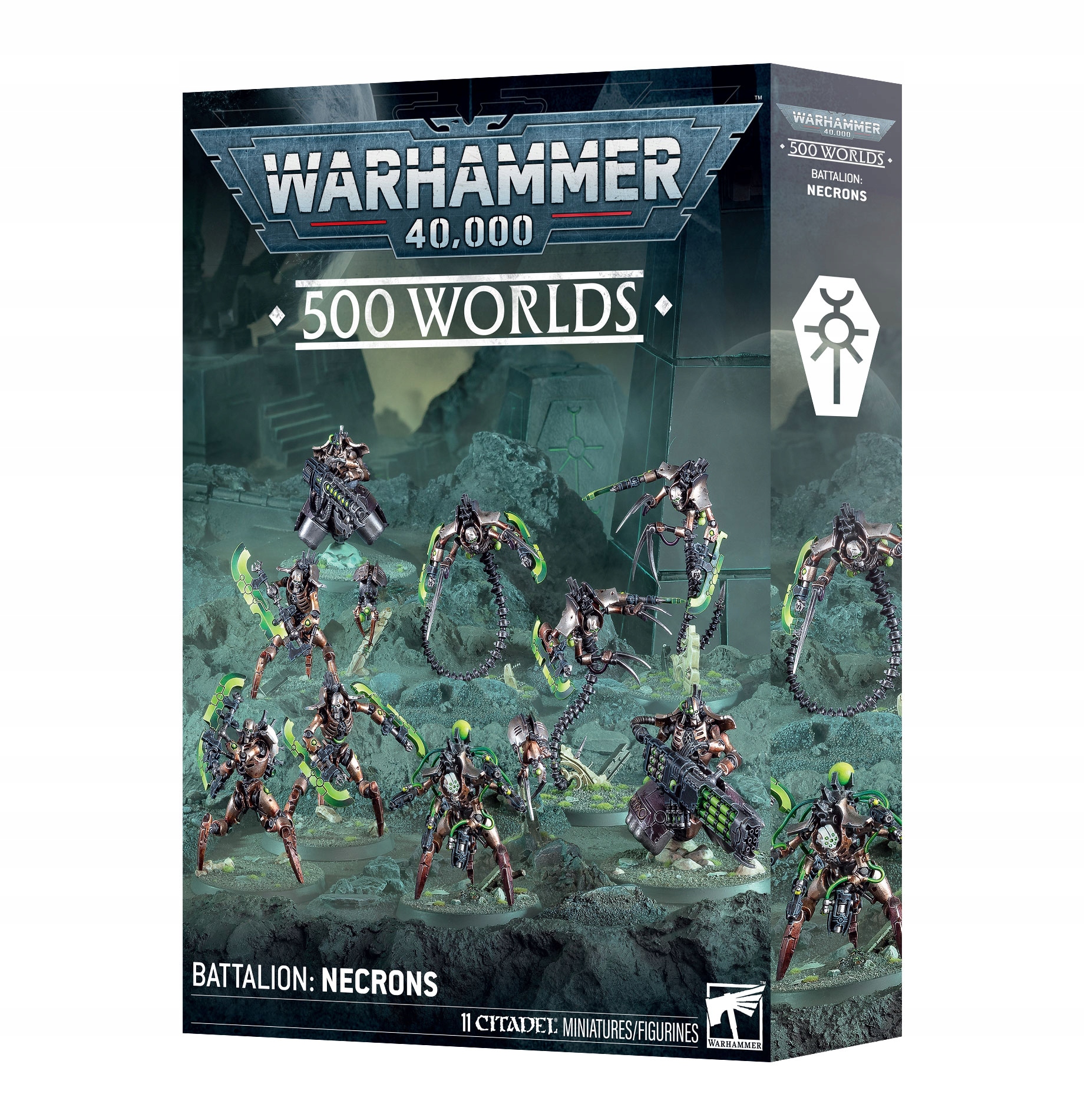 WARHAMMER 40K - 500 WORLDS BATTALION NECRONS