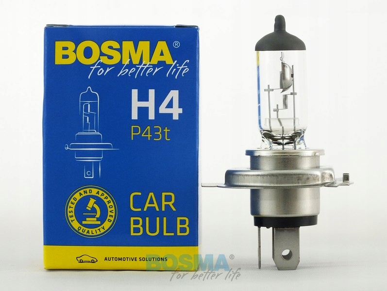 

Żarówka 12V 60/55W H4 P43t