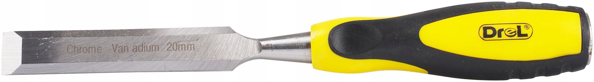 DŁUTO DO DREWNA 20 MM PÓŁOKRĄGŁE PLASTIKOWY UCHWYT Zastosowanie do drewna