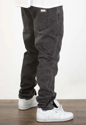 Kalhoty Mass Regular Fit Box black washed