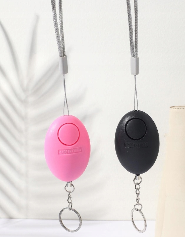 Alarm osobisty 130 dB RegMag DZ-01 różowy brelok – Prosta obsługa za pomocą zawleczki