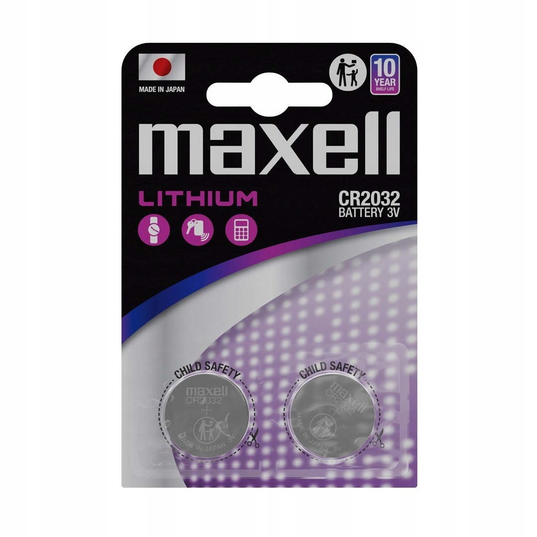 Maxell CR2032 Bateria specjalistyczna 2 szt.